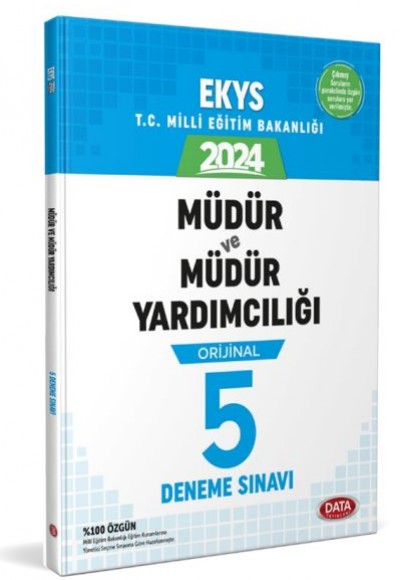 Data 2024 Meb Ekys Müdür Ve Müdür Yardımcılığı 5 Deneme Sınavı Data 2024 Meb Ekys Müdür Ve Müdür Yardımcılığı 5 Deneme Sınavı