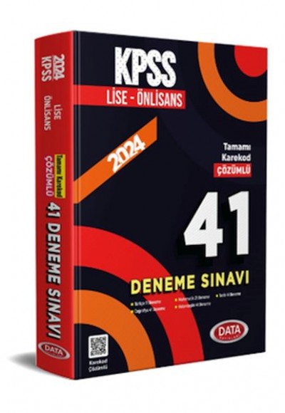 Data Kpss Lise - Ön Lisans 41 Deneme Sınavı Karekod Çözümlü Data Kpss Lise - Ön Lisans 41 Deneme Sınavı Karekod Çözümlü