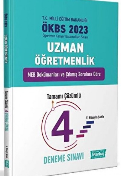 2023 Uzman Öğretmen Tamamı Çözümlü 4 Fasikül Deneme