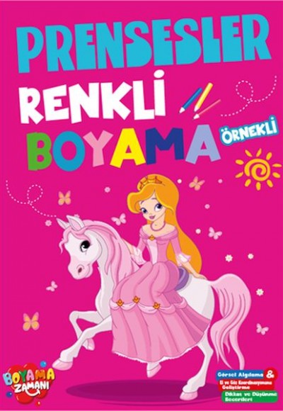 Renkli Boyama - Prensesler Renkli Boyama - Prensesler