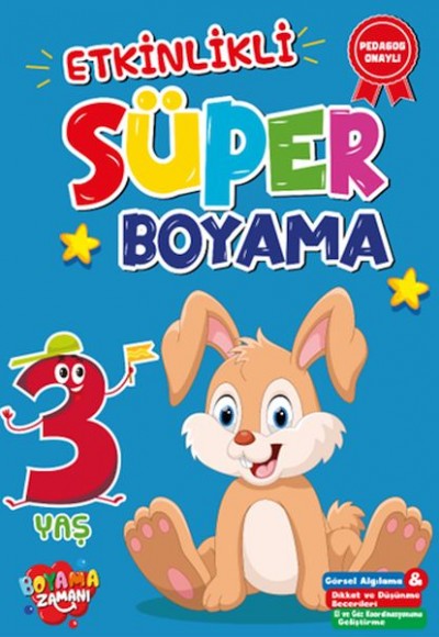 Etkinlikli Süper Boyama 3 Yaş Etkinlikli Süper Boyama 3 Yaş