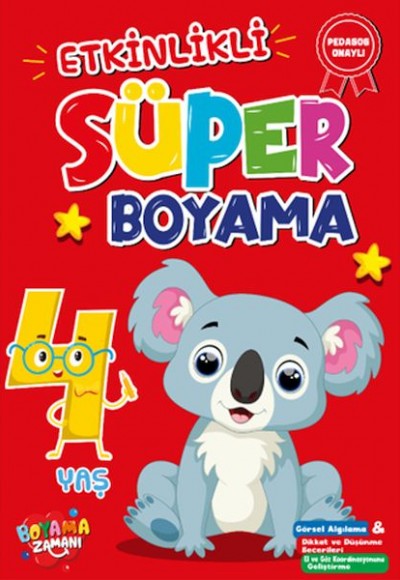 Etkinlikli Süper Boyama 4 Yaş Etkinlikli Süper Boyama 4 Yaş