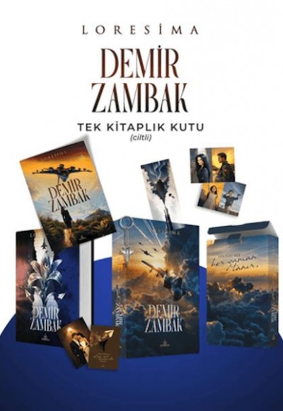 Demir Zambak 1 - Tek Kitaplık Kutu Ciltli Demir Zambak 1 - Tek Kitaplık Kutu Ciltli