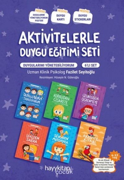Aktivitelerle Duygu Eğitimi 6’lı Set Aktivitelerle Duygu Eğitimi 6’lı Set