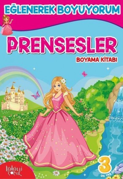 Prensesler Boyama Kitabı Prensesler Boyama Kitabı