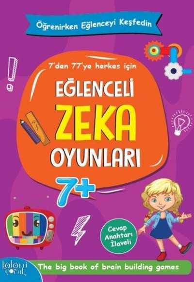 Eğlenceli Zeka Oyunları - Mor Kitap -Öğrenirken Eğlenceyi Keşfedin Eğlenceli Zeka Oyunları - Mor Kitap -Öğrenirken Eğlenceyi Keşfedin