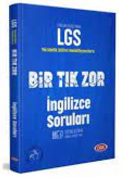 Data 8. Sınıf LGS Bir Tık Zor İngilizce Soruları (Yeni) Data 8. Sınıf LGS Bir Tık Zor İngilizce Soruları (Yeni)