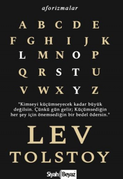 Aforizmalar - Lev Tolstoy Aforizmalar - Lev Tolstoy