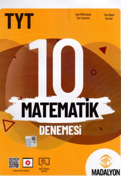 Madalyon TYT Matematik 10 Denemesi Madalyon TYT Matematik 10 Denemesi