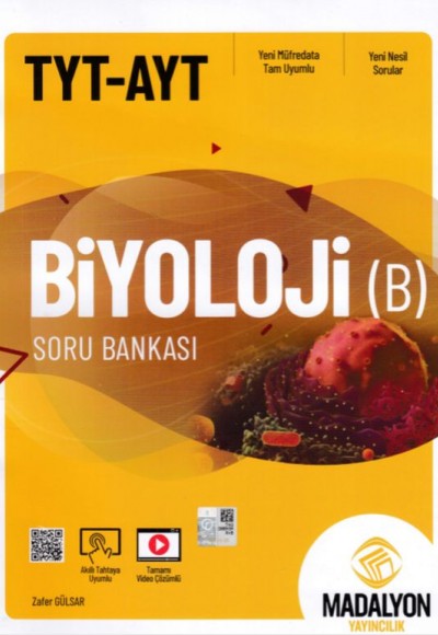 Madalyon TYT AYT Biyoloji Soru Bankası (B) Madalyon TYT AYT Biyoloji Soru Bankası (B)