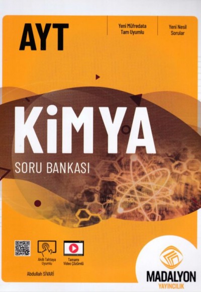 Madalyon AYT Kimya Soru Bankası Madalyon AYT Kimya Soru Bankası