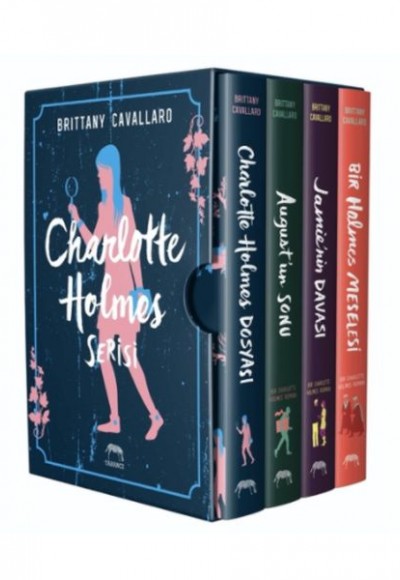 Charlotte Holmes Serisi Kutulu Set - 4 Kitap Takım Charlotte Holmes Serisi Kutulu Set - 4 Kitap Takım