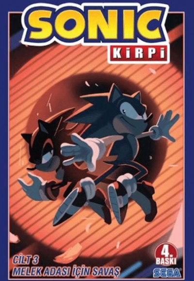 Kirpi Sonic Cilt 3 - Melek Adası İçin Savaş Kirpi Sonic Cilt 3 - Melek Adası İçin Savaş