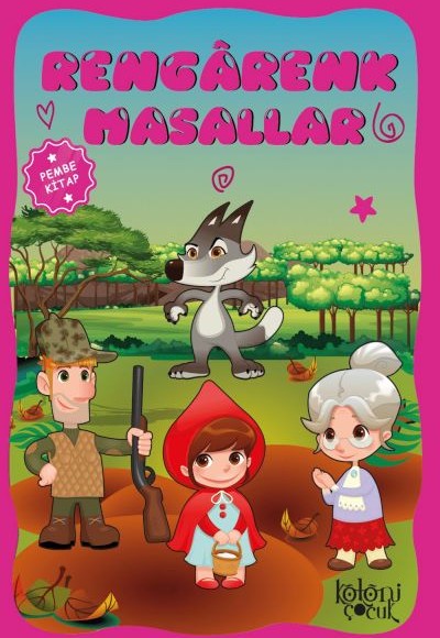 Çocuklar için Hayal ve Odak Geliştirici Rengarenk Masallar Pembe Kitap Çocuklar için Hayal ve Odak Geliştirici Rengarenk Masallar Pembe Kitap