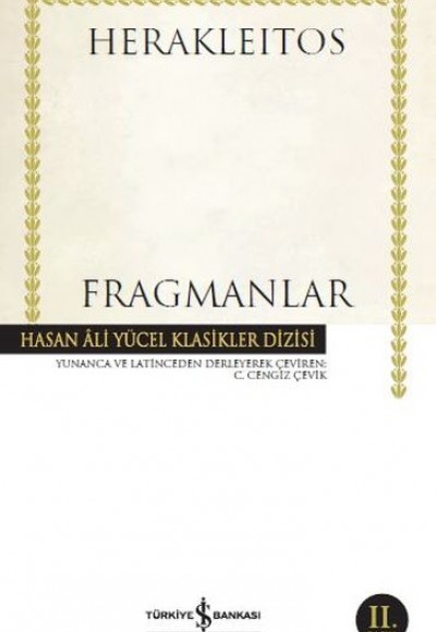 Fragmanlar - Hasan Ali Yücel Klasikler Fragmanlar - Hasan Ali Yücel Klasikler
