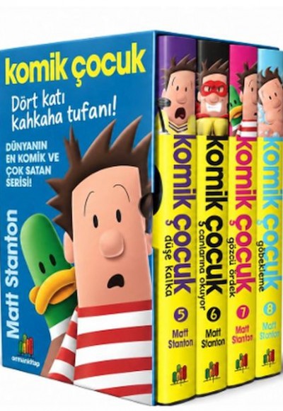 Komik Çocuk: 4 Kitap Kutu Set 2 Komik Çocuk: 4 Kitap Kutu Set 2