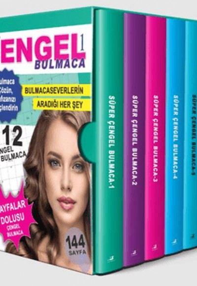 Süper Çengel Bulmaca 6 Kitap Kutulu Set