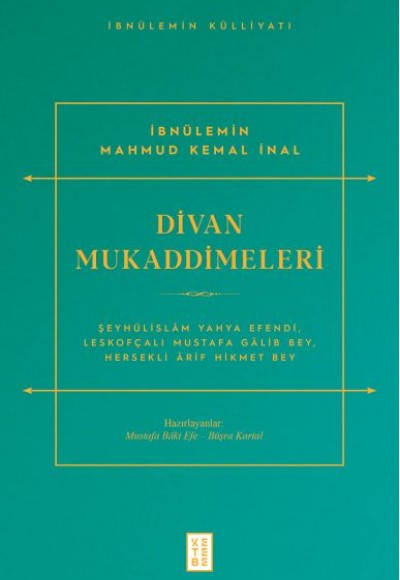 Divan Mukaddimeleri Divan Mukaddimeleri