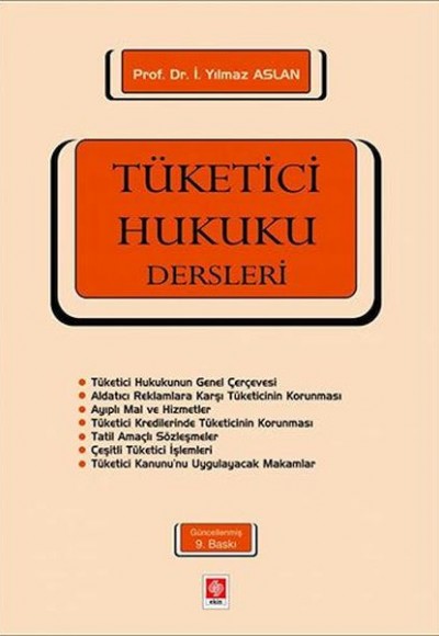 Tüketici Hukuku Dersleri Tüketici Hukuku Dersleri