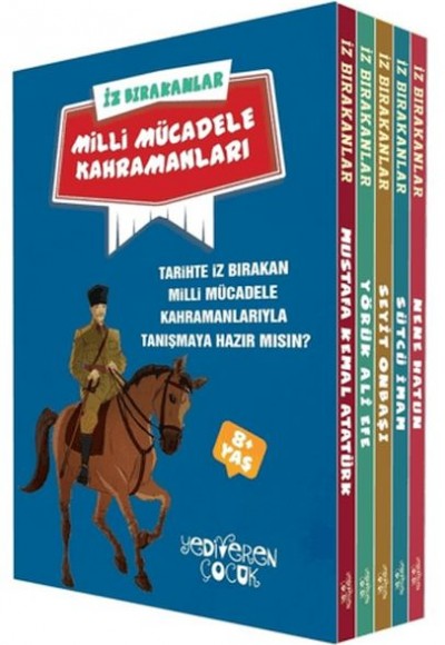 İz Bırakanlar- Milli Mücadele Kahramanları Kutulu Set İz Bırakanlar- Milli Mücadele Kahramanları Kutulu Set