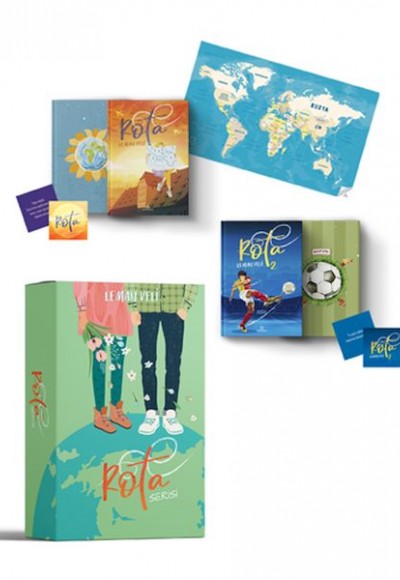 Rota Serisi Hediyeli Özel Kutu (2 Kitap - Ciltli) Rota Serisi Hediyeli Özel Kutu (2 Kitap - Ciltli)