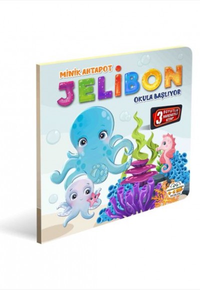 Minik Ahtapot Jelibon Okula Başlıyor 3 Boyutlu Minik Ahtapot Jelibon Okula Başlıyor 3 Boyutlu