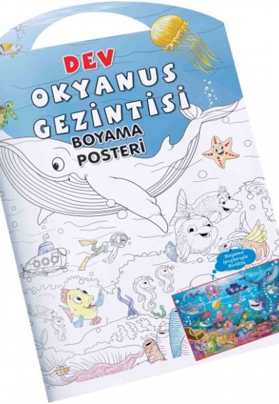 Okyanus Gezintisi Dev Boyama Posteri Okyanus Gezintisi Dev Boyama Posteri