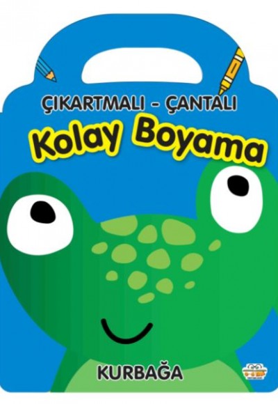 Kurbağa - Çıkartmalı-Çantalı Kolay Boyama Kurbağa - Çıkartmalı-Çantalı Kolay Boyama