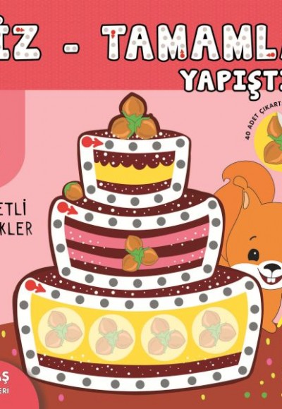Çiz-Tamamla-Yapıştır Lezzetli Yiyecekler Çiz-Tamamla-Yapıştır Lezzetli Yiyecekler