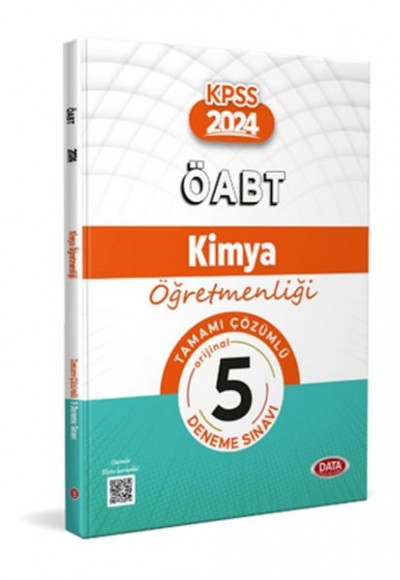 Data Öabt Kimya Öğretmenliği Tamamı Çözümlü 5 Deneme Sınavı Data Öabt Kimya Öğretmenliği Tamamı Çözümlü 5 Deneme Sınavı