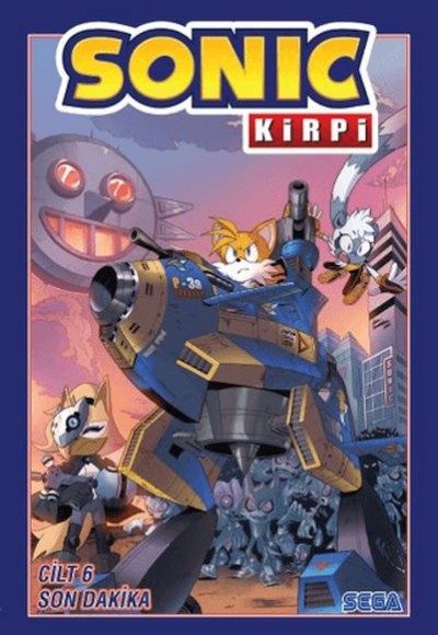 Kirpi Sonic Cilt 6: Son Dakika Kirpi Sonic Cilt 6: Son Dakika
