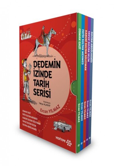 Dedemin İzinde Tarih Serisi (5 Kitap Kutulu) Dedemin İzinde Tarih Serisi (5 Kitap Kutulu)