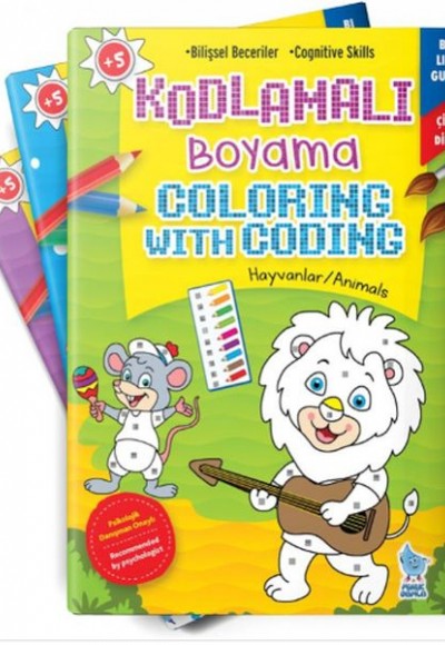 Kodlamalı Boyama (4 Kitap) Kodlamalı Boyama (4 Kitap)