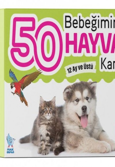 Bebeğimin İlk 50 Hayvan Kartları Bebeğimin İlk 50 Hayvan Kartları