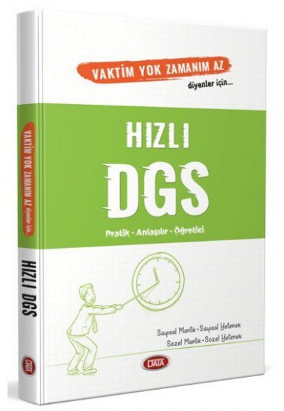 Data Hızlı DGS Vaktim Yok Zamanım Az Diyenler için Data Hızlı DGS Vaktim Yok Zamanım Az Diyenler için