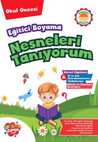 Eğitici Boyama - Nesneleri Tanıyorum Eğitici Boyama - Nesneleri Tanıyorum