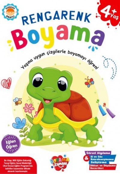 Rengarenk Boyama 4 Yaş Rengarenk Boyama 4 Yaş