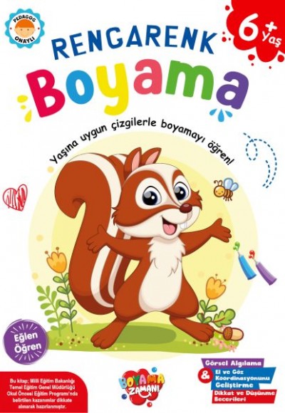 Rengarenk Boyama 6 Yaş Rengarenk Boyama 6 Yaş