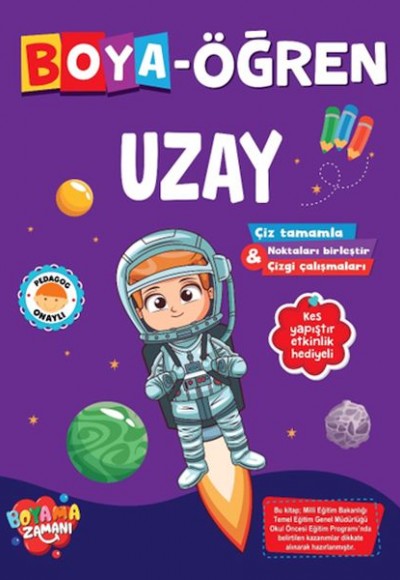 Boya Öğren - Uzay Boya Öğren - Uzay