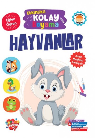 Etkinlikli Kolay Boyama – Hayvanlar Etkinlikli Kolay Boyama – Hayvanlar