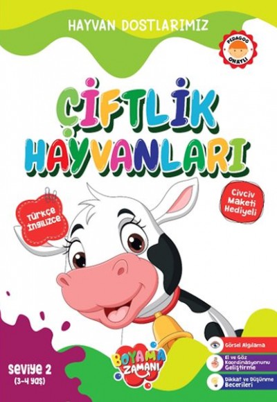 Hayvan Dostlarımız - Çiftlik Hayvanları Seviye 2 (3-4 Yaş) Hayvan Dostlarımız - Çiftlik Hayvanları Seviye 2 (3-4 Yaş)