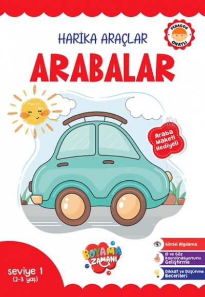 Harika Araçlar – Arabalar Seviye 1 (2-3 Yaş) Harika Araçlar – Arabalar Seviye 1 (2-3 Yaş)