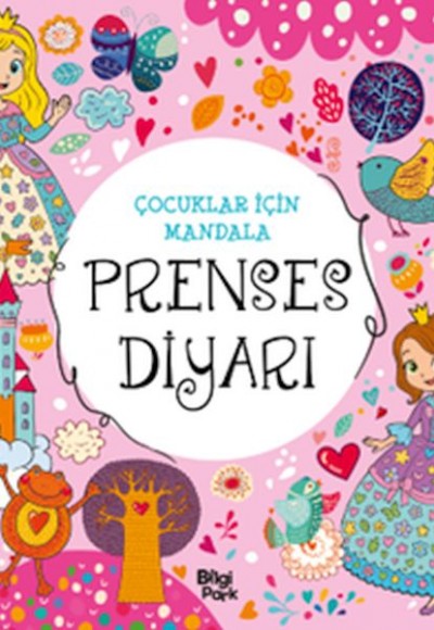 Çocuklar İçin Mandala - Prenses Diyarı Çocuklar İçin Mandala - Prenses Diyarı
