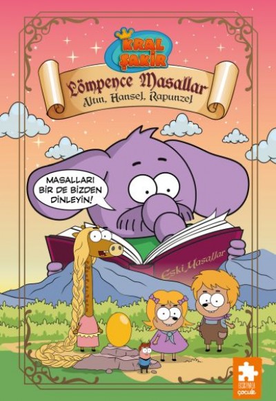 Kral Şakir Lömpence Masallar 3-Altın, Hansel, Rapunzel Kral Şakir Lömpence Masallar 3-Altın, Hansel, Rapunzel