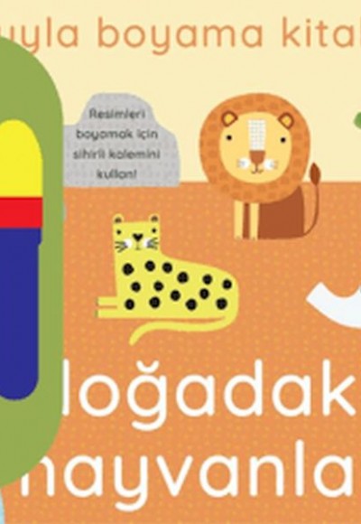 Suyla Boyama Kitabım - Doğadaki Hayvanlar