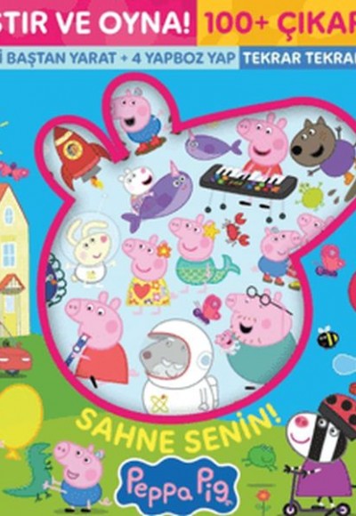 Yapıştır ve Oyna! Sahne Senin! Peppa Pig Tekrar Kullanılabilir Çıkartmalarla Sahnelerini Yarat! Yapıştır ve Oyna! Sahne Senin! Peppa Pig Tekrar Kullanılabilir Çıkartmalarla Sahnelerini Yarat!
