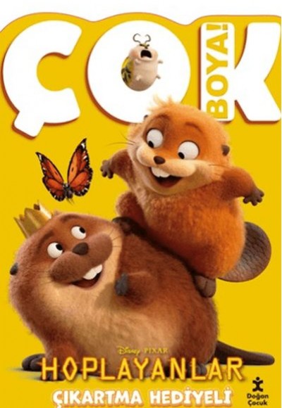 Disney Hoplayanlar - Çok Boya! Çıkartmalı Dev Boyama Kitabı Disney Hoplayanlar - Çok Boya! Çıkartmalı Dev Boyama Kitabı