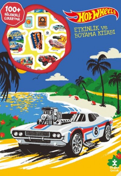 Hot Wheels Çok Çıkartmalı Boyama Kitabı Hot Wheels Çok Çıkartmalı Boyama Kitabı