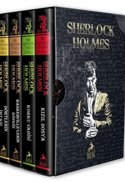 Sherlock Holmes 4 Kitap Özel Baskı Set Sherlock Holmes 4 Kitap Özel Baskı Set