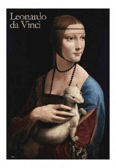 Leonardo da Vinci - Kakımlı Kadın - Poster